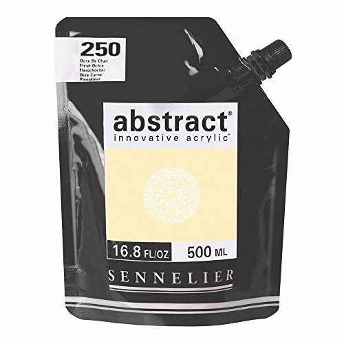 SENNELIER Abstract Acrylic 500ml Pouch, Flesh Ochre, (10-121521-250)
