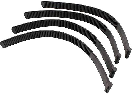Atera Rastbaender 300mm 4 St. schwarz