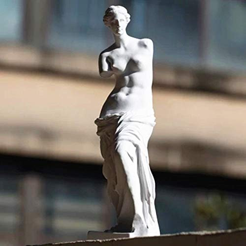 YL-adorn art Statue 29 cm Nackt Venus De Milo Aphrodite Göttin Hellenistischen Statue Replik Reproduktion Statue Gips Statue Für Wohnzimmer Tisch Dekorationen Weihnachten Geschenk