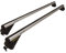 MP Essential Universal 1.2m 90kg Locking Aluminium Car Roof Bars Cross for Profile Flush Rails