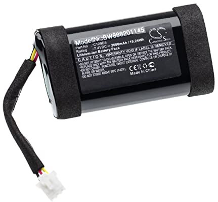 vhbw Akku kompatibel mit Bang & Olufsen BeoPlay A1 Lautsprecher Boxen Speaker (2600mAh, 7,4V, Li-Ion)