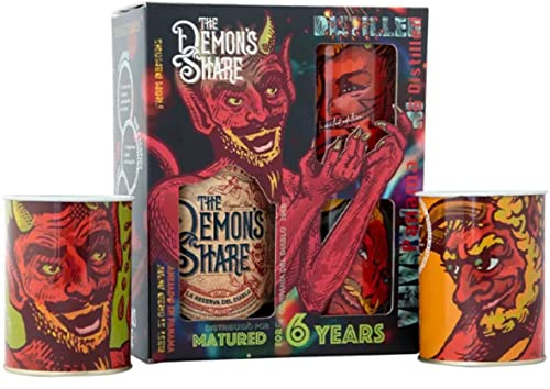 RON LA RESERVA DEL DIABLO 6 AÑOS 70 CL GLASS PACK