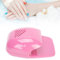 Secador de Uñas Portátil, Secador de Uñas Portátil con Ventilador, Ventilador de Enfriamiento Secador Rápido de Esmalte de Uñas para Esmalte de Uñas Normal Adecuado para el Hogar Y el(Rosa)