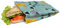 NERTHUS FIH 884 Bolsa para Sandwich Reutilizable Dinosaurios, ecológica, Adaptable, facil de Limpiar y Apta para Lavadora