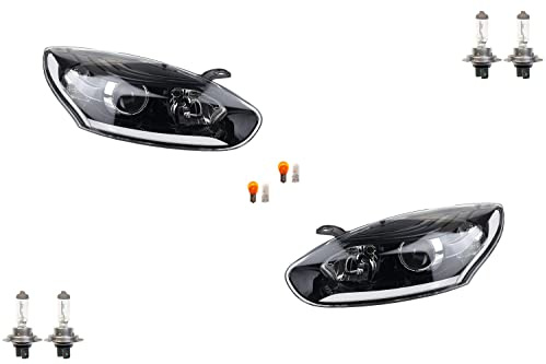 Johns, Scheinwerfer Halogen passend für Renault Megane III 14- Leuchtmittel Set Li. Re.