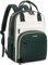 LOVEVOOK Laptop Backpack for Women, Waterproof 15.6 inch Work Bag Womens Rucksack with Anti-theft Zipper & USB Port, LargeLadies Backpacks Back Pack Womans for Travel School University Business Green