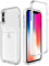 ZCDAYE Case for iPhone X/iPhone XS, iPhone X/iPhone XS Clear Phone Case with Card Holder, Slim Clear Soft TPU Shockproof Phone Case for iPhone X/iPhone XS - Transparent