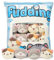 GDGZT Katze Plüsch Kissen, Katze plüschtier, Abnehmbare Pudding Katze Kissen mit Kitty Puppen Geburtstag, Weihnachten Kreative Katze stofftier Geschenk für Mädchen Jungen Kinder(8 Blaue Kätzchen)
