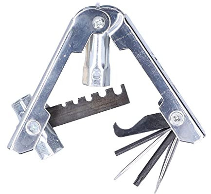 Chainsaw Combination Tool Kit, Multiuse Tool Chainsaw Multi‑Tool Oscillating Tool Hardware for Chain Saw Replacement for Maintain for All Other Saw Bolts