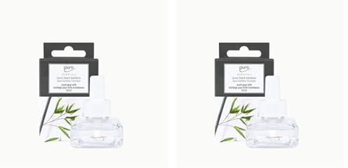 ipuro black bamboo - Electric Scent Plug Nachfüller mit grünen & holzigen Noten - nachfüllbarer Lufterfrischer für die Steckdose 20ml - Raumduft für ein puristisches Dufterlebnis - ohne Duftstecker