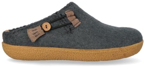 Tofvel Sundara Wollfilz-Hausschuhe Jeans