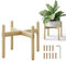 Supporto per Piante da Interno in Legno, Piccolo Portavaso 25x23 cm, Supporto Moderno per Vasi in Stile Mid-Century, Decorazione per Interni Esterni Casa, Giardino, Ufficio