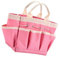 MagiDeal Aufbewahrungstasche für Gartengeräte, Organizer für Gartengeräte, wasserdicht, Werkzeugtasche für Haus, Garten, Elektriker, Pink S
