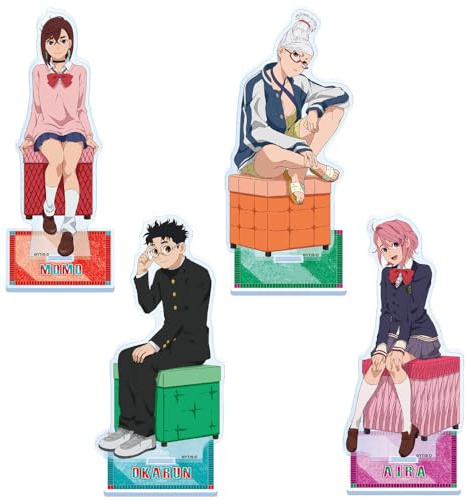 Zhongkaihua Dan DA Dan Ayase Momo Takakura Ken Anime Acryl-Ständer-Figur, 20 cm, Heim-Display, Schreibtisch, stehendes Schild, Ornament