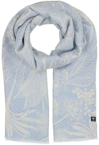FRAAS Damen Schal mit tropischem Print - 58 x 180 cm Größe - in Hanfmischung