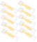 KOCKSHION 12pcs Small Contacts Lens Removers Compact Applicators for Easy Insertion Removal Gentle Eyes Lightweight Portable for Home Travel Use