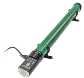 LightHouse ECOHEAT - Calentador de tubo de 80 W con termostato, invernadero y garaje de eficiencia energética | Protección anticongelante | Calentador de tubo eléctrico seguro y de bajo costo de