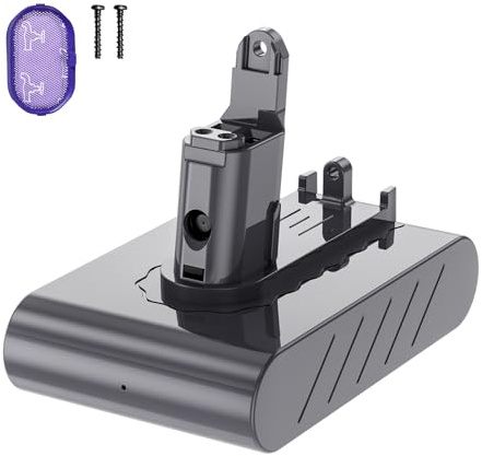 4500mAh Ersatzakku für Dyson DC31, DC34, DC35, DC44, DC45, DC56, DC57, 917083-01 Staubsauger, mit Filter (Nur für Dyson Typ B Modelle geeignet)