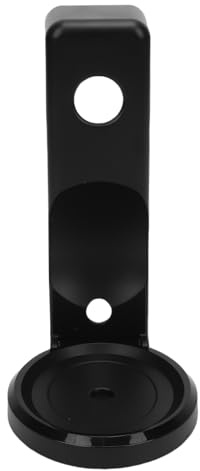 Generic Outlet Speaker Wall Hanger Stable Space Saving Shelf with Cable Management Echo Spot 2024 Speaker Bedroom Material ABS Material (Black)