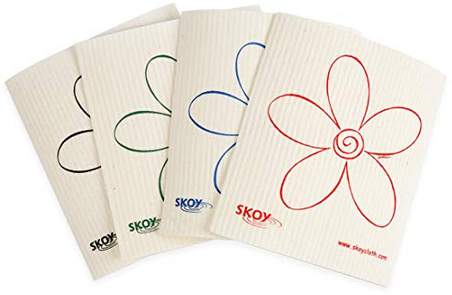 Skoy Cleaning Cloth, White, 7 x 8-Inch