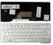 Power4Laptops Alemán Blanco Teclado para Ordenador portátil Compatible con Lenovo 25-008458
