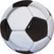 Unique Party- Assiettes en Carton Écologiques-18 cm-Fête à thème Football-Paquet de 8, 27304EU, Multicolour