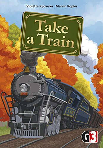 G3 Publishing 105741 - Take a Train, Brettspiel - Deutsch/Englisch