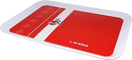 Brauns 1. FC Köln Tablett, weiss-rot, 30148 by Brauns