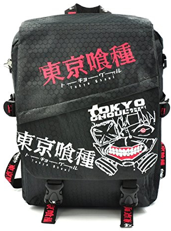 CoolChange Anime Rucksack/Umhängetasche in Schwarz