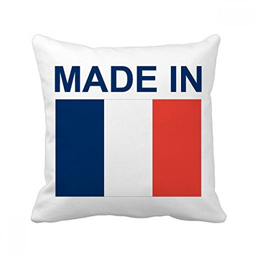 DIYthinker Made in France Country Love Place Coussin Oreiller de Insert Cover Accueil Canapé Décor Cadeau 40 x 40cm Multicolor
