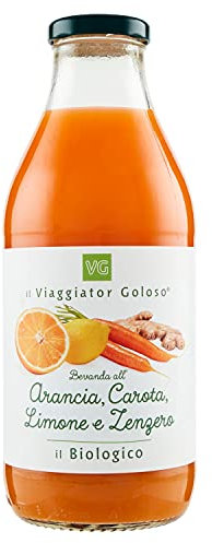 Il Viaggiator Goloso BIO Bevanda Arancia, Carota, Limone e Zenzero, 75cl