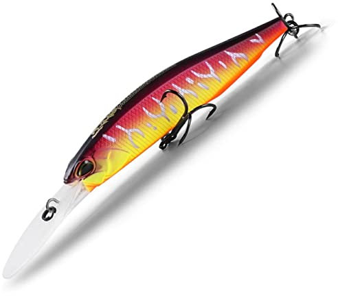 SP SIMON PIKE Wobbler Sparrow 100SP Deep in Color C 10cm Köder fürs Angeln auf Barsch Zander Hecht & Co