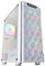 Nfortec Azir Caja PC Gaming con Vidrio Templado, Ventilador Incluido, Frontal mallado, Compatible refrigeración líquida 360 mm - Color Blanco