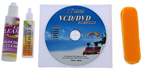 R 4 en 1 CD DVD Kit Lecteur Entretien Nettoyage de lentille
