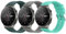 MIJOBS 3 Piezas Correas para Huawei Watch GT 2 Pro Correa Deportiva de Silicona Compatible con Huawei Watch GT3 46MM/GT3 PRO 46MM/GT2 46MM/GT 2e, Huawei Watch 3/3Pro Correa de Repuesto 22mm Pulsera