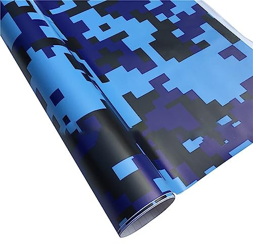 Tarnung Autofolie Aufkleber,Selbstklebend Autofolie, Camouflage Autoaufkleber Folie PVC Auto Folie Wasserdichter Auto Schutz Folie Vinyl Wrap DIY Tuning Schutzfolie Wrap für Auto/Fahrrad/Motorrad