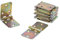 Aqbau® 10er Set Kistenband Scharnier 40 x 100mm aus feuerverzinkt, Schwerlastscharnier, Tischbänder, Gerollte scharniere klappbar, Möbelscharniere, Kistenscharnier, Robuste Türscharnier