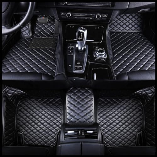 Custom Car Floor Mats,kompatibel mit Morris Garage ZS 2017-2023, Full Coverage Pads Teppiche Schutz,A-Black
