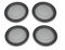 JQUAL Auto Vorne Hinten Tür Hochtöner Lautsprecher Abdeckung Mid High Audio Hörner Panel Für BMW M3 M4 F30 F31 F34 F35 f80 F20 F21 F32 F33 F36 F82