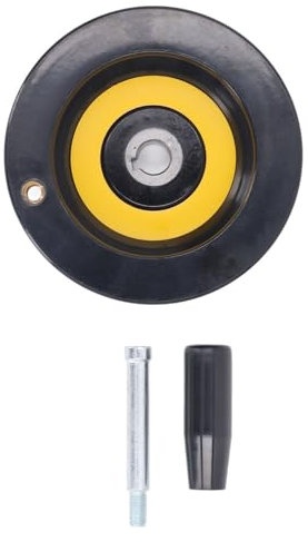 Volante De Sierra De Mesa, Orificio Central De 14 Mm, Diámetro Exterior De 125 Mm con Mango Giratorio para Amoladora De Fresadora De Torno