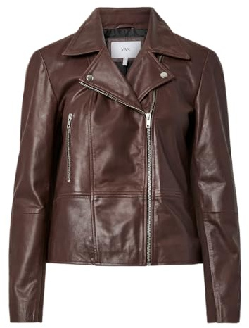 YAS Damen Yassophie Leather Jacket Noos Lederjacke (1er Pack)