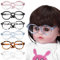 JOINPAYA 6 Stück Mini Puppenbrillen: Kunststoff Durchsichtiger Runde Puppen-Anziehbrillen Puppen-Make-Up-Brillen Miniaturpuppen-Ankleide-Kostüm-Zubehör Für 18-Zoll-Puppen