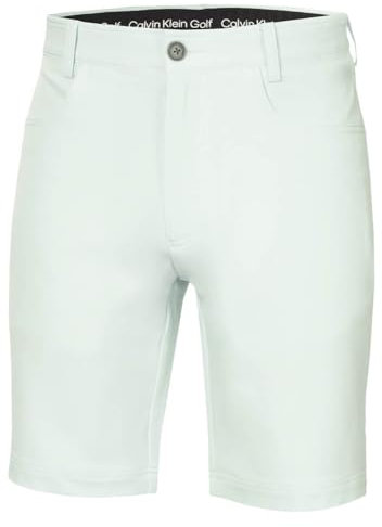 Calvin Klein Mens CK Impact 4-Way Stretch Shorts - Light Jade - 34 Waist