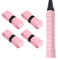 MEGAVOW 4 Pièce Grip Raquette Badminton, Grip Raquette Tennis, Antidérapant Grip Tennis Surgrip Badminton Grip Raquette Squash Respirant Accessoire pour Tennis Badminton Squash