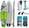 Spinera Light SUP Komplettset – Aufblasbares Stand Up Paddle Board 3 Größen 10.6 | 11.2 | 11.8 Ultraleicht & stabil – inkl. Paddel, Pumpe & Rucksack (Light 10.6 | 320x82,5x15cm)