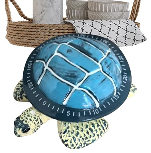 Minuteur Compte À Rebours - Horloge Mignonne Aimants De Cuisine - Minuteur De Cuisson Tortue 60 Minutes | pour Ménage Salle De Classe Bureau École Salle De Bain Boulangerie Cuisson