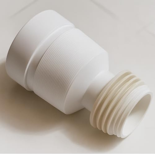 4 Flexible Pan Connector – WC Toilet Pan Waste Connector – Adjustable Fit for Standard Soil Pipes