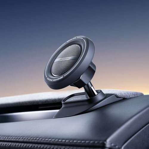 YONZEE Tesla Magnetic Phone Mount for Model Y Juniper 2025-2026 and Model 3 Highland 2024-2026, Dashboard Phone Holder with Strong Magnetic Grip, Interior Accessories for iPhone and Smartphones