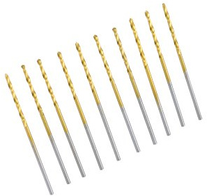 Proops 10x Titanium Coated HSS Metric Drill Bits 0.7mm. Jewellery, Modelling (M9153) Free UK Postage