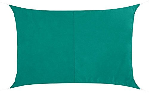 Hespéride Leinwand Solar/Sonnensegel rechteckig Curacao – 2 x 3 m – blau Smaragd